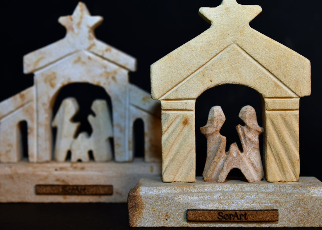 Pesebre en piedra
