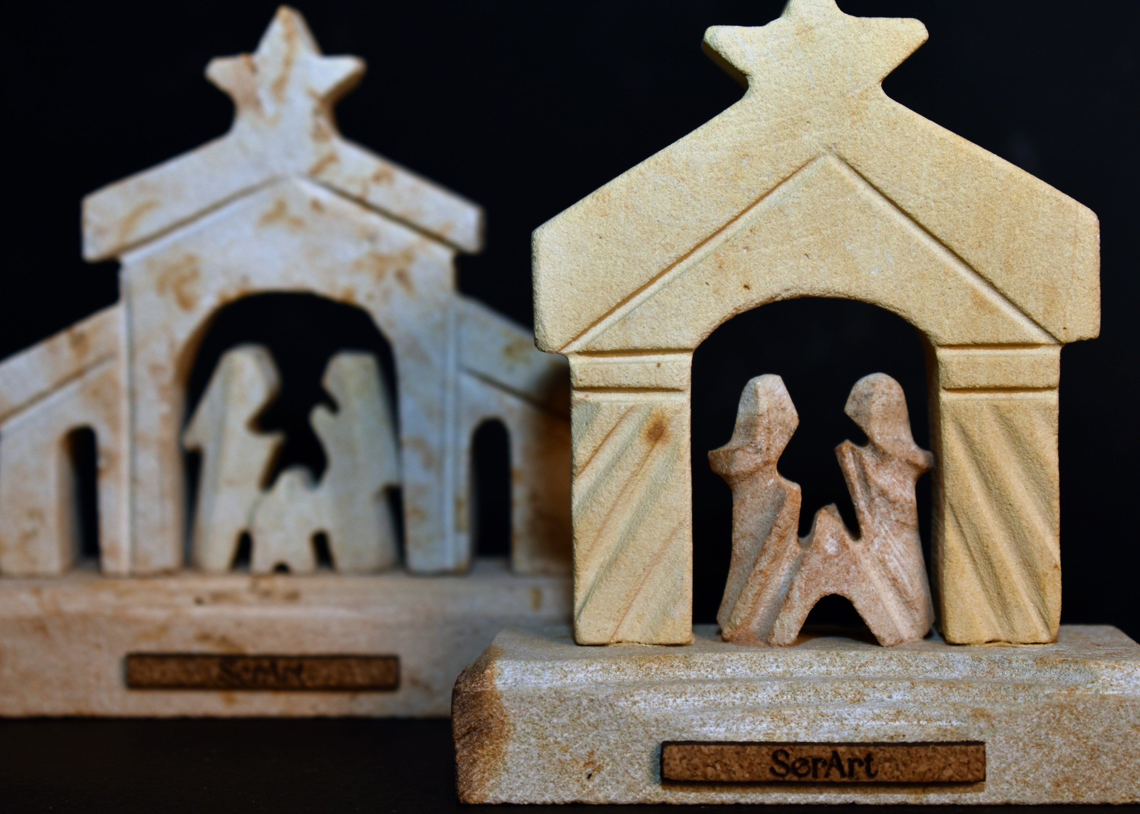 Pesebre en piedra