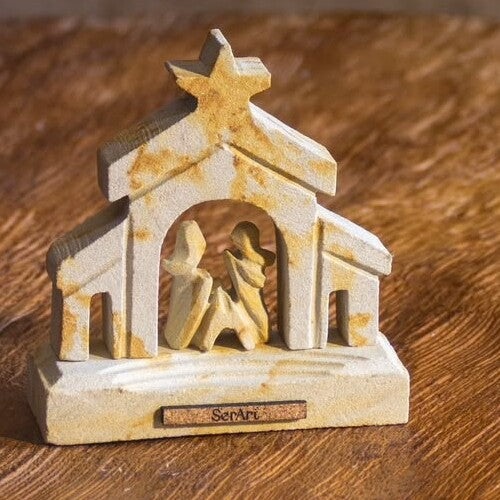 Pesebre en piedra